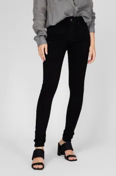 Женские черные джинсы 3301 High Skinny Черный 25-30 G-Star RAW D05175,B964