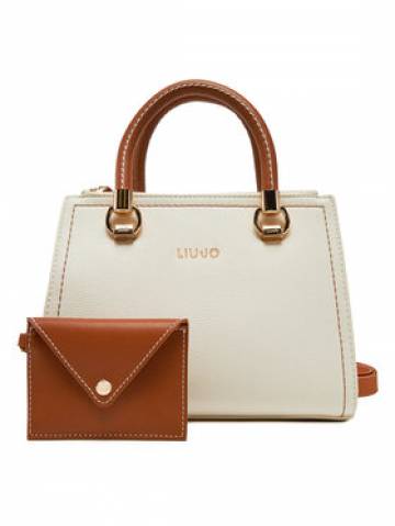 Liu Jo Сумка S Satchel AA5163 E0058 Écru Liu Jo Сумка S Satchel AA5163 E0058 Écru