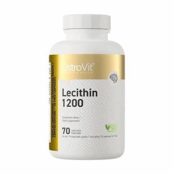 Лецитин OstroVit Lecithin 1200 мг, 70 капсул Лецитин OstroVit Lecithin 1200 мг, 70 капсул