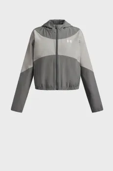 Детская серая ветровка UA Rival Woven HD Jacket Серый 7 Under Armour 6004181-709