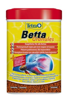 Корм для всех видов петушков Tetra Betta Granules в гранулах, 5 г
