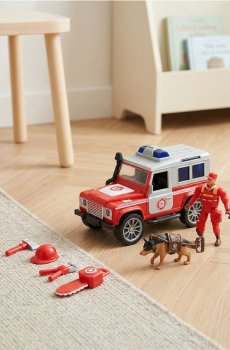 Іграшка – Рятувальна машина з аксесуарами - різнобарвний