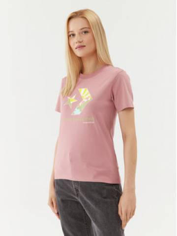 Converse Футболка Star Chevron Infill Tee 10025214-A03 Рожевий Regular Fit Converse Футболка Star Chevron Infill Tee 10025214-A03 Рожевий Regular Fit