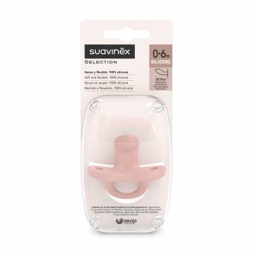 Пустышка анатомическая силиконовая Suavinex Colour Essence нюдовая, с рождения до 6 месяцев, 1 шт (308086) Пустышка анатомическая силиконовая Suavinex Colour Essence нюдовая, с рождения до 6 месяцев, 1 шт (308086)