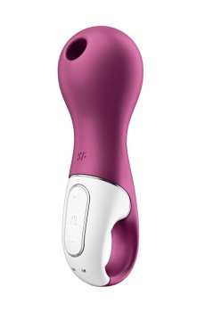 Клиторальный вакуумный стимулятор Satisfyer Lucky Libra Air Pulse Stimulator + Vibrator ягодный, 1 шт