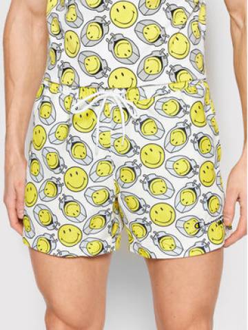 Champion Шорти для плавання SMILEY Poly 218224 Білий Regular Fit Champion Шорти для плавання SMILEY Poly 218224 Білий Regular Fit