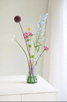 Декоративная ваза &k amsterdam amphi green l