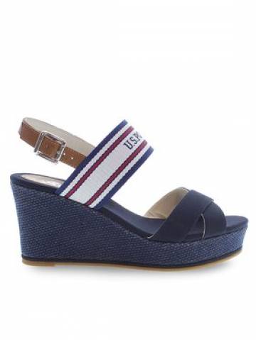 U.S. Polo Assn. Босоніжки Alyss ALYSSA010 Голубий U.S. Polo Assn. Босоніжки Alyss ALYSSA010 Голубий