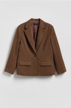 Reserved - Блейзер із додаванням вовни - золотисто-коричневий - 149IS-82X