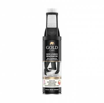 Восстановитель для замши и нубука Gold Care Suede & Nubuck Renovator Черный, 250 мл Восстановитель для замши и нубука Gold Care Suede & Nubuck Renovator Черный, 250 мл