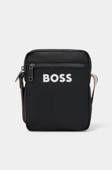 Мужская черная сумка Черный ONESIZE BOSS 11466
