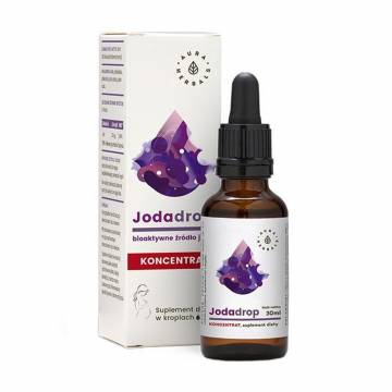 Источник биоактивного йода, концентрат Aura Herbals Jodadrop Concentrate Iodine, в жидкости, 30 мл Источник биоактивного йода, концентрат Aura Herbals Jodadrop Concentrate Iodine, в жидкости, 30 мл