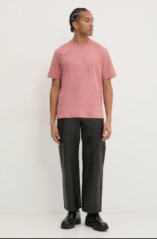 Хлопковая футболка HUGO Dapolino