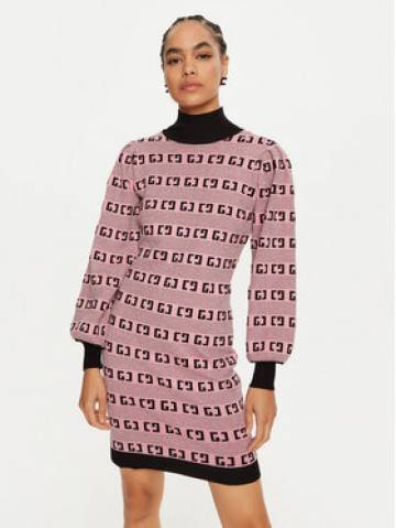 Gaudi Трикотажна сукня 421BD13005 Рожевий Loose Fit Gaudi Трикотажна сукня 421BD13005 Рожевий Loose Fit
