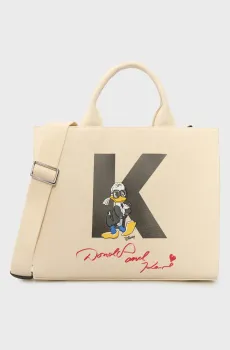 Женская белая сумка Karl x Disney Белый ONESIZE Karl Lagerfeld A3W50102