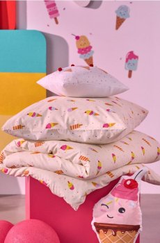 Комплект постільної білизни - рожевий