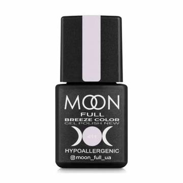 Гель-лак для ногтей Moon Full Breeze Color Gel Рolish 411 Нежно-сиреневый, 8 мл Гель-лак для ногтей Moon Full Breeze Color Gel Рolish 411 Нежно-сиреневый, 8 мл
