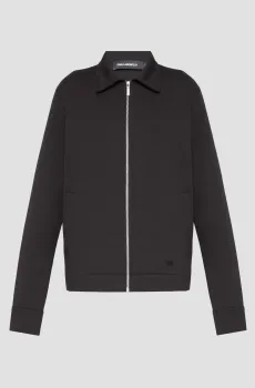 Мужская черная спортивная кофта Черный XL Karl Lagerfeld 553902.505064;990