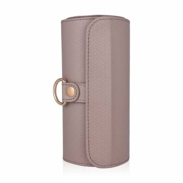 Органайзер для украшений Patricia Ledo тубус, бежевый 18.5*9 см