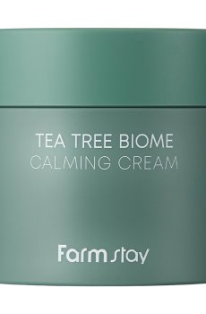 Успокаивающий крем для лица FarmStay Tea Tree Biome Calming Cream с экстрактом чайного дерева, 80 мл