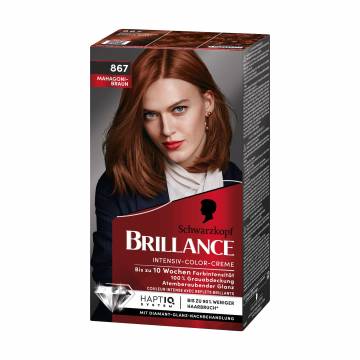 Интенсивная крем-краска для волос Brillance 867 Изысканный терракотовый, 160 мл Интенсивная крем-краска для волос Brillance 867 Изысканный терракотовый, 160 мл