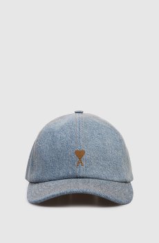 Голубая джинсовая кепка Ami de Coeur