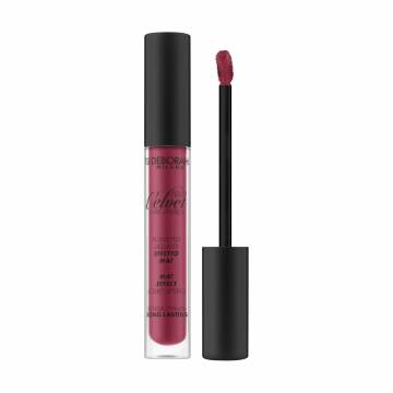 Жидкая матовая помада для губ Deborah Fluid Velvet Mat Lipstick 15 Deep Red, 8 мл Жидкая матовая помада для губ Deborah Fluid Velvet Mat Lipstick 15 Deep Red, 8 мл
