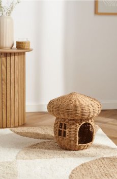 Декорація у формі гриба - бежевий