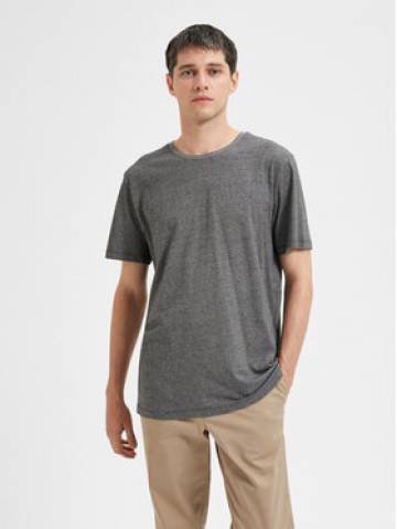 Selected Homme Футболка 16087843 Сірий Regular Fit Selected Homme Футболка 16087843 Сірий Regular Fit