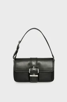 Женская черная кожаная сумка COLBY Черный ONESIZE Michael Kors 30S4SBAL2L