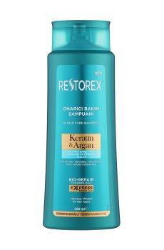 Восстанавливающий шампунь для волос Restorex Keratin & Argan Repair Care Shampoo, 500 мл