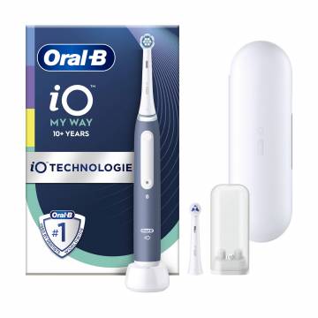 Электрическая зубная щетка Oral-B iO My Way Series 4 Ocean Blue 3794 с футляром, от 10 лет, 1 шт Электрическая зубная щетка Oral-B iO My Way Series 4 Ocean Blue 3794 с футляром, от 10 лет, 1 шт