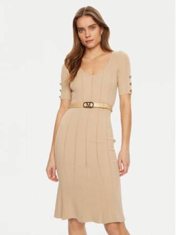 Marciano Guess Трикотажна сукня 5RGK07 5810Z Бежевий Regular Fit Marciano Guess Трикотажна сукня 5RGK07 5810Z Бежевий Regular Fit