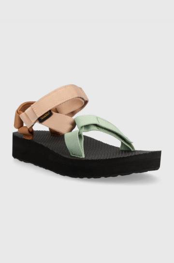 Сандалии Teva Midform Universal женские цвет коричневый на платформе 1090969 1090969.CYM-CYM Сандалии Teva Midform Universal женские цвет коричневый на платформе 1090969 1090969.CYM-CYM