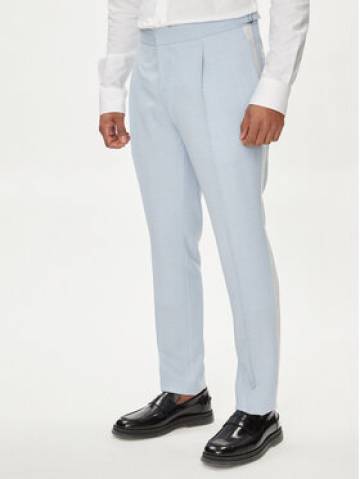 Hugo Штани з тканини Getlin 242E1X 50513776 Блакитний Slim Fit Hugo Штани з тканини Getlin 242E1X 50513776 Блакитний Slim Fit