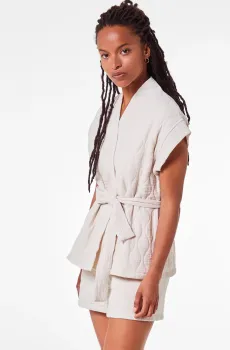 Женский бежевый жилет ROBBIE Бежевый M Etam 6535065