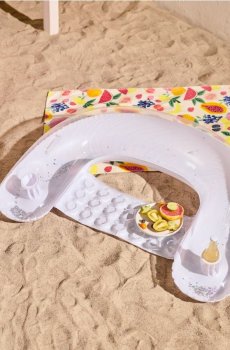 Надувний матрац - білий