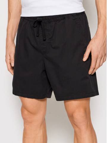 Vans Шорти з тканини Mn Range VN0A5FKD Чорний Relaxed Fit Vans Шорти з тканини Mn Range VN0A5FKD Чорний Relaxed Fit