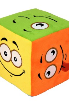 Мягкая игрушка Tigres Эмоджикуб, с рождения, 14*14*14 см (ІГ-0179)
