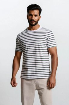 Бавовняна футболка в смужку - other