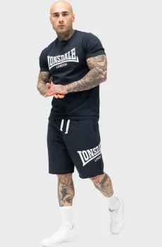 Мужские темно-синие шорты Синий S Lonsdale 114084