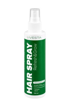 Спрей-лосьон для кожи головы и волос LIVESTA Refresh & Grow Hair Spray с розмарином, 150 мл