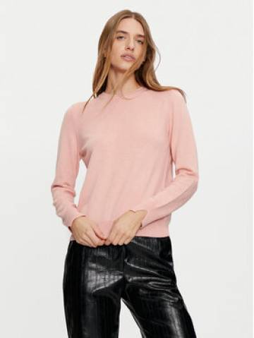 Sisley Светр 102HM100F Рожевий Regular Fit Sisley Светр 102HM100F Рожевий Regular Fit