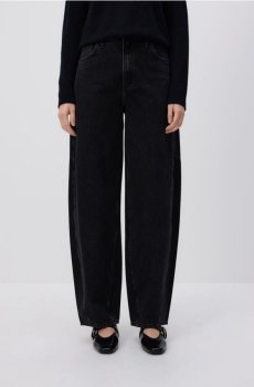 Reserved - Джинси barrel leg - чорний - 630HF-99J