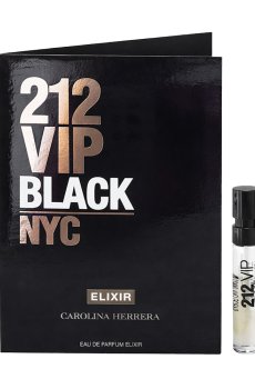Carolina Herrera 212 VIP Black Elixir Парфюмированная вода мужская, 1.5 мл (пробник)