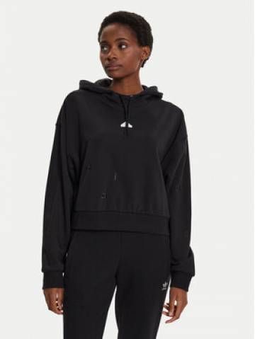 adidas Світшот Embroidered IT1521 Чорний Loose Fit adidas Світшот Embroidered IT1521 Чорний Loose Fit