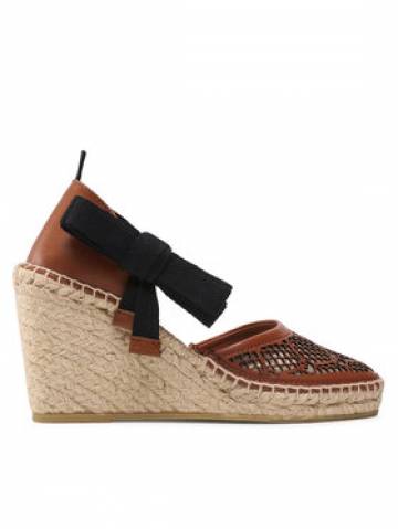 Pinko Еспадрильї Patty Sandalo PE 22 BLKS1 1H211A Y86A Коричневий Pinko Еспадрильї Patty Sandalo PE 22 BLKS1 1H211A Y86A Коричневий