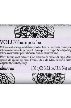 Уценка! Твердый шампунь Davines Volu Shampoo Bar для придания объема тонким и ослабленным волосам, 100 г