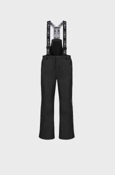 Детские черные лыжные брюки KID SALOPETTE Черный 116 CMP 3W15994-U901