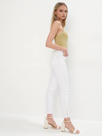 Mohito - Штани skinny - білий - 44